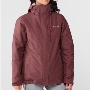 Columbia Whirlibird IV Interchange Jacket. Color: Malbec Crossdye. Size: M. NWT